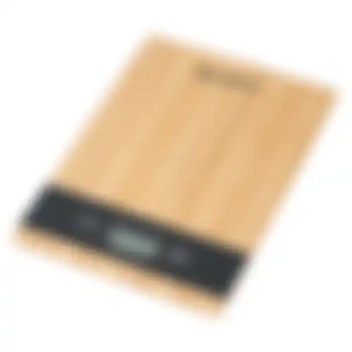 Keukenweegschaal 5kg bamboe Alpina