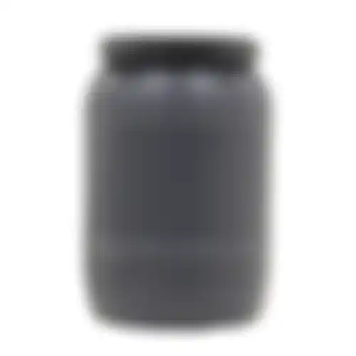 Voerton + schroefdeksel 60L zwart