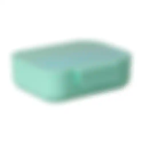 Brooddoos Rainbow green blue