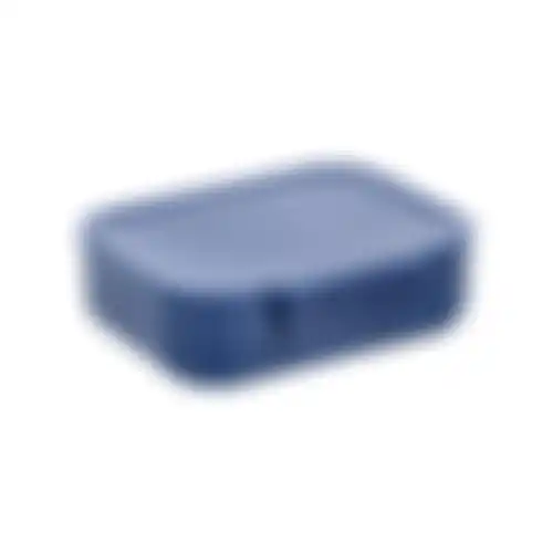 Brooddoos navy blue