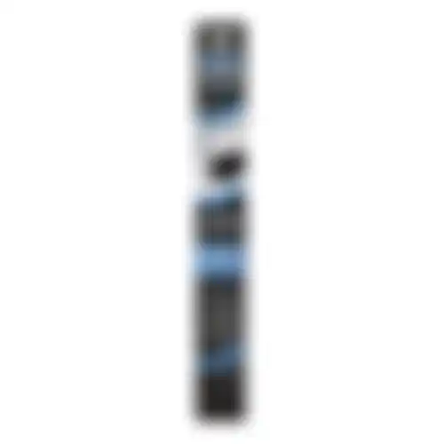 Deurstrip PVC wit 100cm