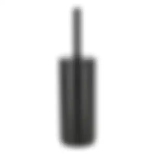 Toiletborstel + houder soft close zwart