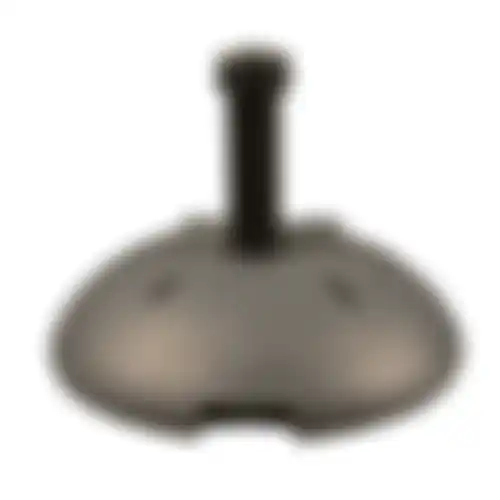 Parasolvoet + wiel beton 35kg antra