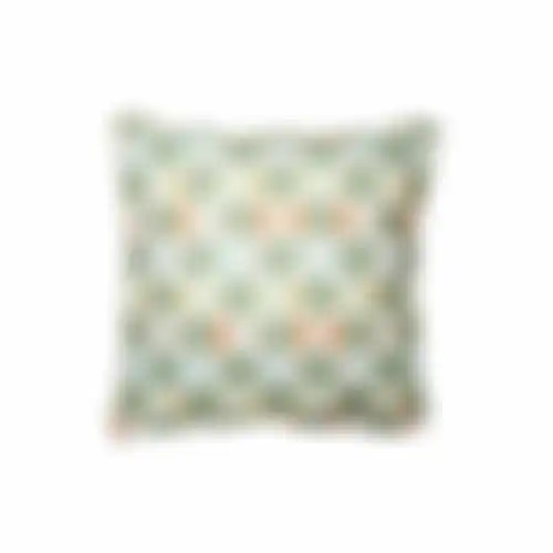 Trivia green O298 50x50 pillow