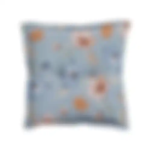 Florina blue F525 Hocker 50x50