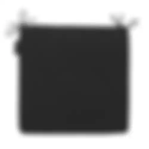 Panama black zitkussen uni 40x40