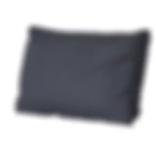 Basic black A052 lounge soft 73x40 rug