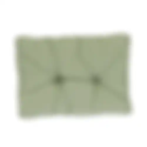 Basic green lounge rugkussen 73x40
