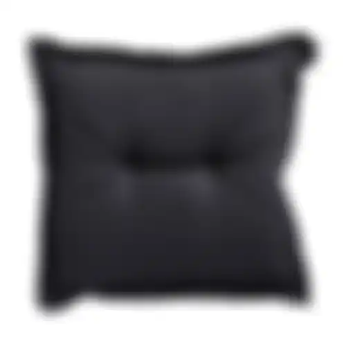 Basic black hocker 50x50