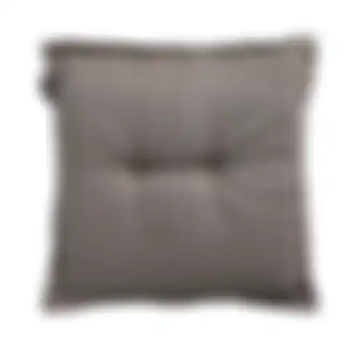 Rib light grey hocker 50x50
