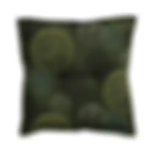 Circle Green hocker 50x50