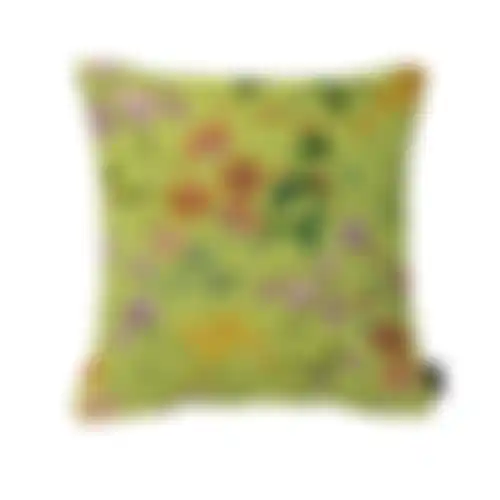 Out Milly green O281 50x50 pillow