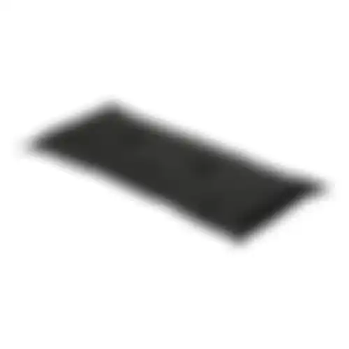 Rib black bankkussen 150x48