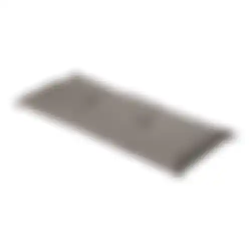 Rib liver bankkussen 180x48