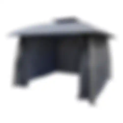 Paviljoen Mirano 3.3x3.3M antraciet