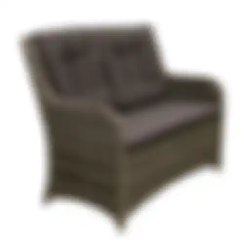 Bank 2 zit Ricci willow grey +K