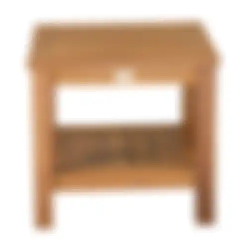 Tafel bijzet Jetta 50x50 teak
