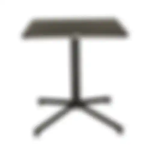 Tafel Calvera 70x70cm zwart