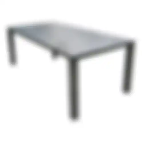 Tafel Versilia 160x90 cm Zwart Bois le Duc