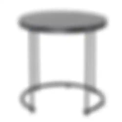 Tafel bijzet Nemi 45cm antraciet