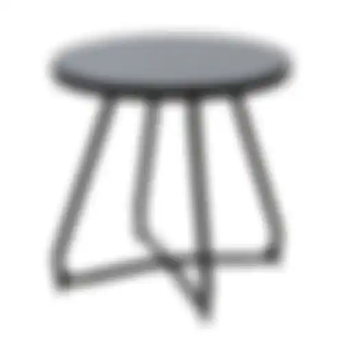 Tafel bijzet Talone 52cm zwart