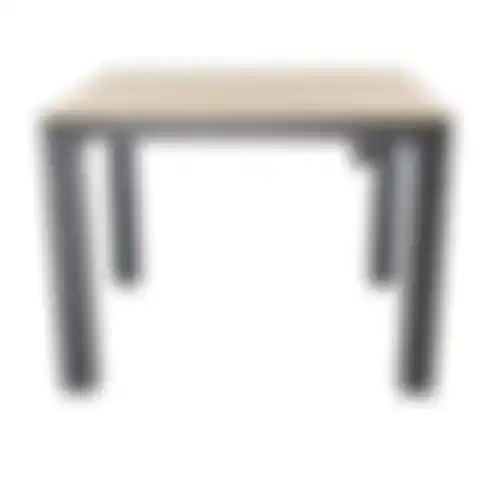 Tafel Cardona 100x100 cm Antraciet Bois le Duc