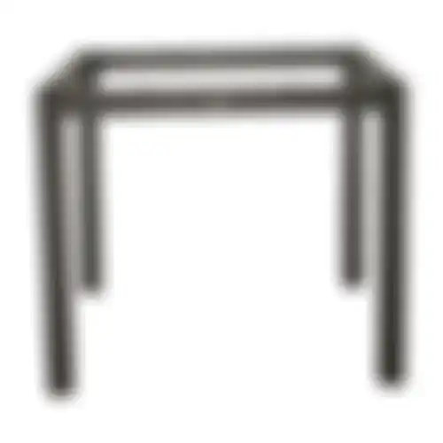 Tafelframe Tavola 87x87cm antraciet met