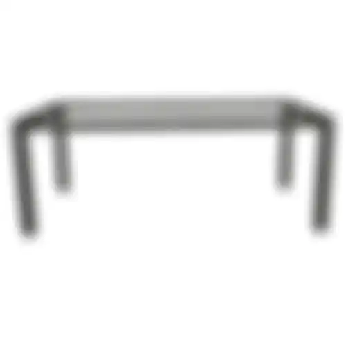 Tafelframe Tavola 157x87cm antraciet met