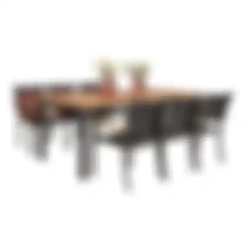 Tafelframe Tavola 197x97 cm Antraciet Bois le Duc