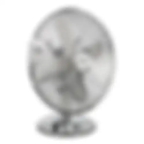 Ventilator tafel chroom 30cm Diamant