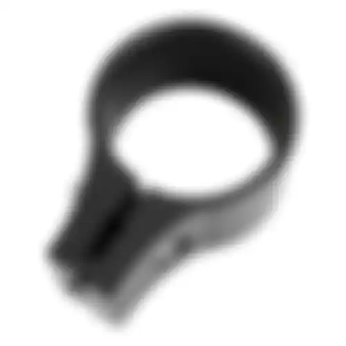 Clip paneel enkel 48 2st zwart Bel Garden