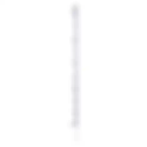 Kunststofpaal promo 154cm wit Koltec