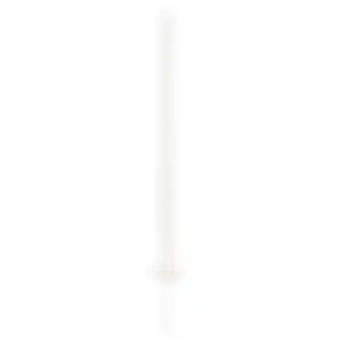 Kunststofpaal 105cm wit 10st Koltec