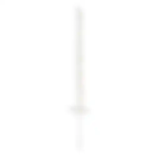 Kunststofpaal 70cm wit 10st Koltec