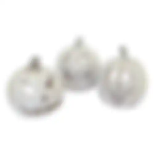 Pompoen Halloween 10cm 4ass grijs