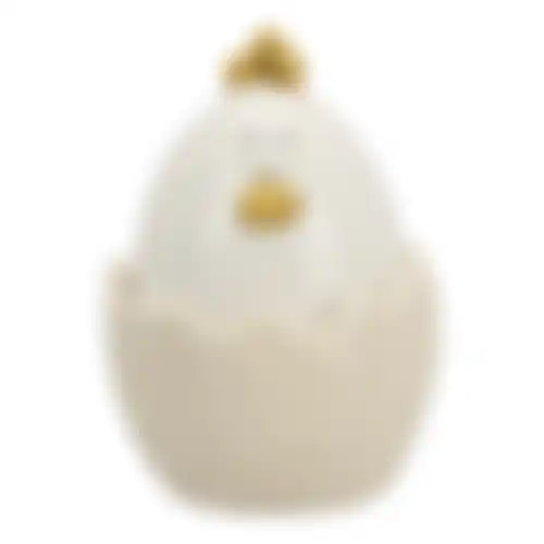 Kuiken deco creme 9cm