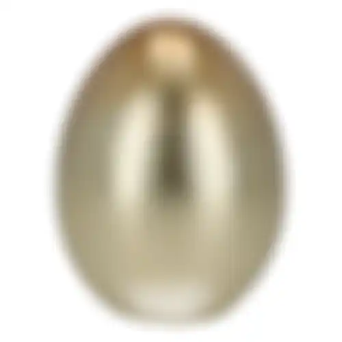 Ei 7x9cm goud