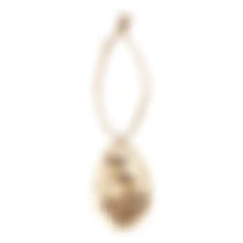 Hanger ei hout 7cm goud