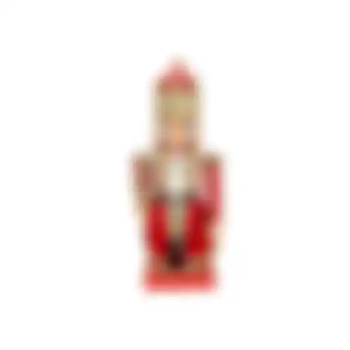Notenkraker 160cm bew+gel rood goud