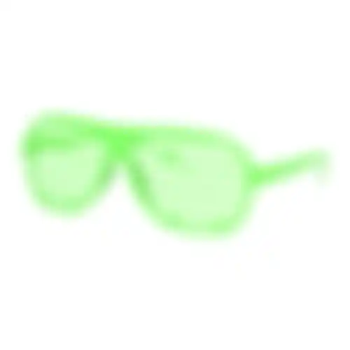 Bril streepjes neon ass.