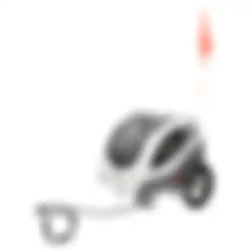 Fietskar trailer dier 2-in-1
