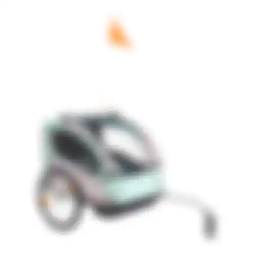 Fietskar Buggy kind taupe
