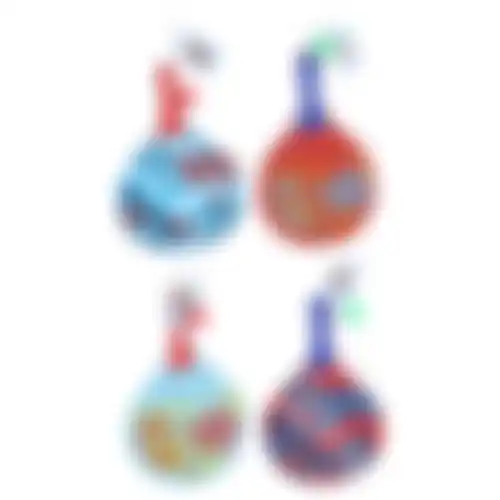 Beachball set hout 3dlg ass