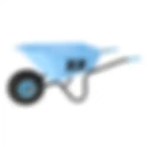 Kinderkruiwagen blauw