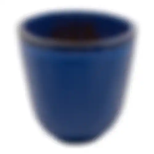 Pot scafa glazed blauw
